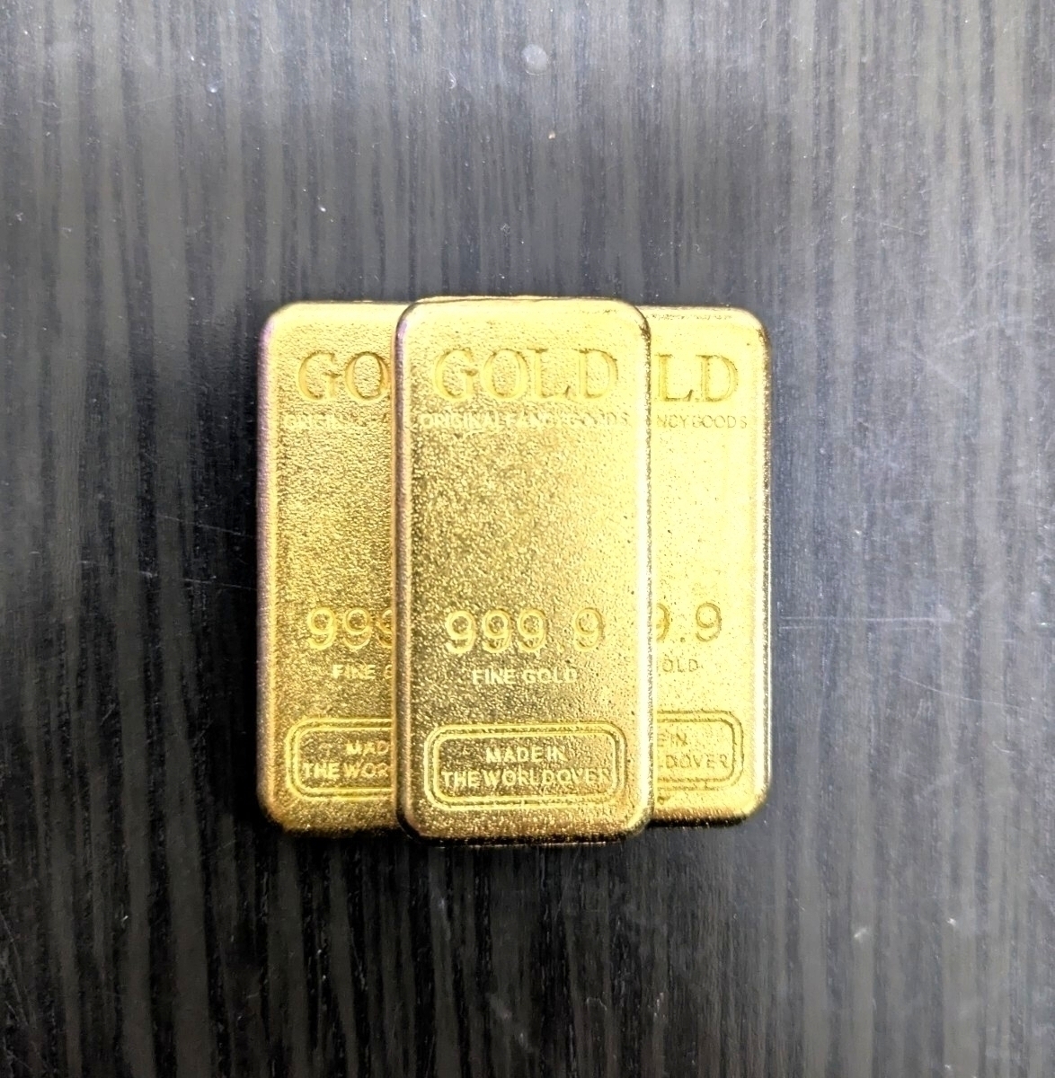 金塊 インゴット ゴールドバー レプリカ
