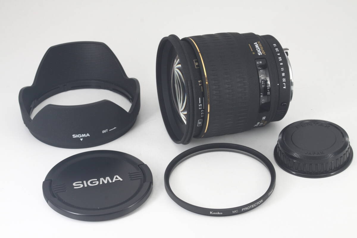 ★新品級美観★ SIGMA 24mm F1.8 EX DG MACRO ASPHERICAL PENTAX Kマウント ★完動品★ ペンタックス #143