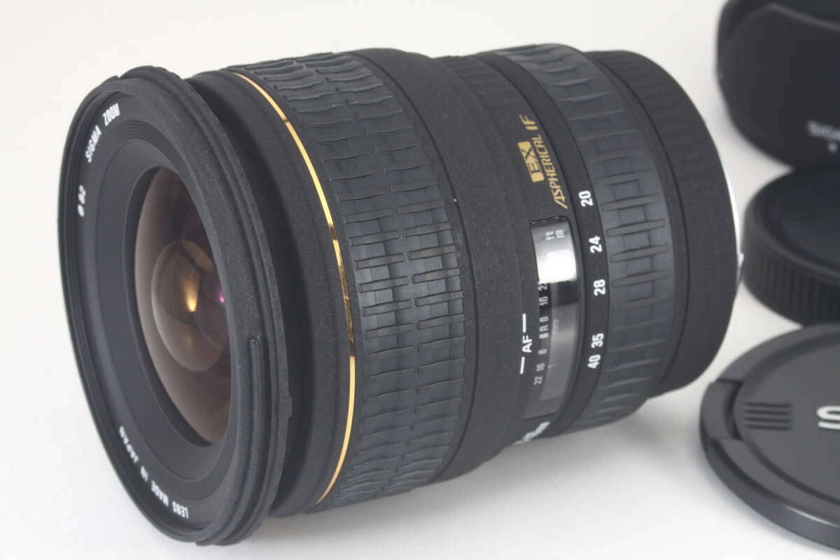 ★新品級美観★ SIGMA 20-40mm F2.8 EX DG ASPHERICAL IF CANON用 ★完動品★ キャノン #127