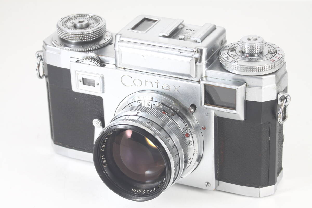★極上美観★ Contax IIIa Zeiss Sonnar 50mm F1.5 レンズセット ★ コンタックス レンジファインダー #140