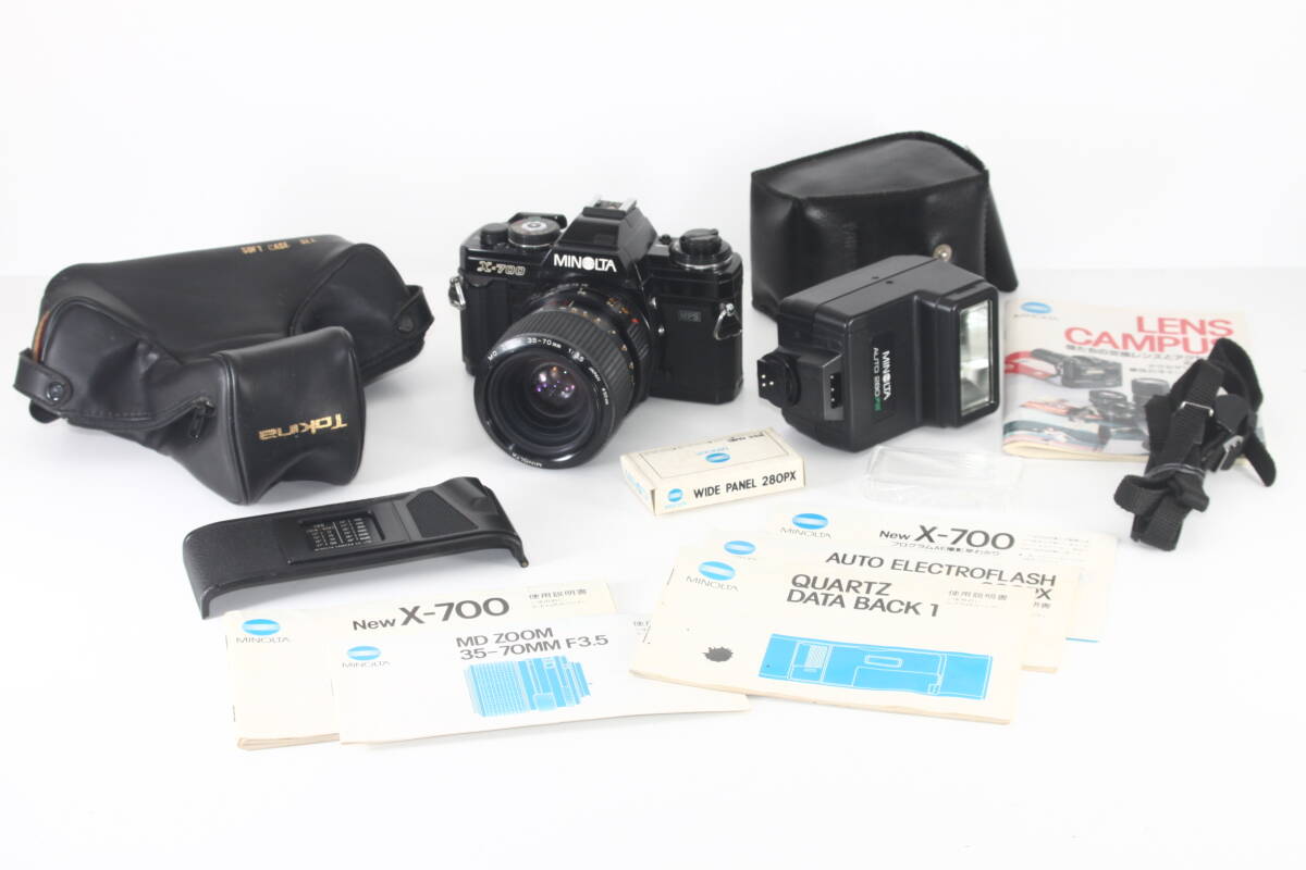 タイトル　★超極上美品★ MINOLTA X-700 MPS MD ZOOM 35-70mm F3.5 レンズセット 付属品多数 ★完動品 露出計良好★ ミノルタ #120