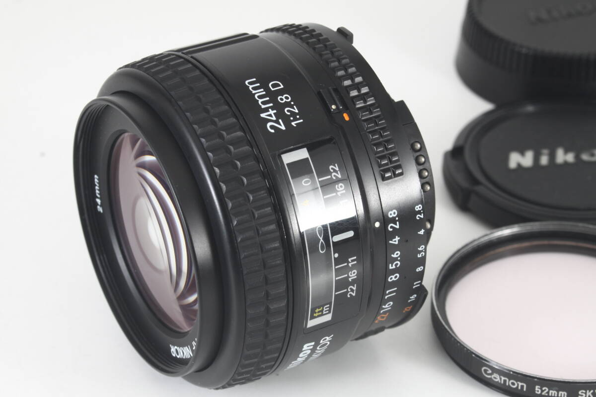 ★超極上美品★ Nikon AF NIKKOR 24mm F2.8D ★完動品★ ニコン #057