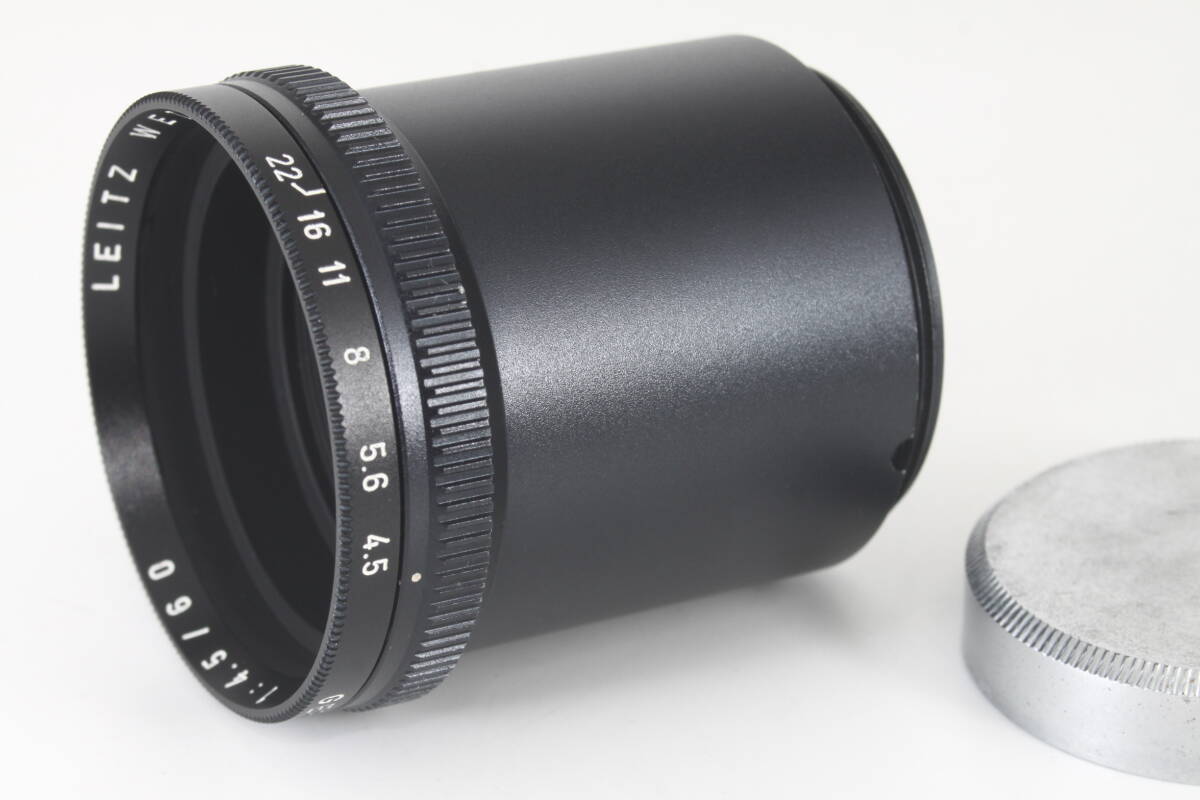 ★新品級★ LEICA LEITZ WETZLAR FOCOTAR 60mm F4.5 引き伸ばし用レンズ ★完動品 光学極上★ ライカ #206