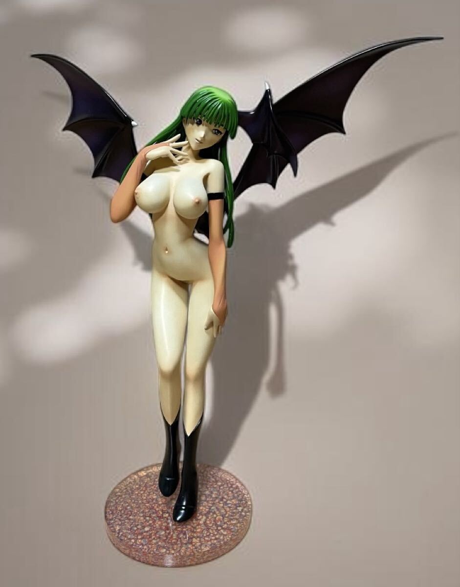 ★難あり 塗装済み完成品 サキュバスモリガン　レジンフィギュア　1/4 30cm★