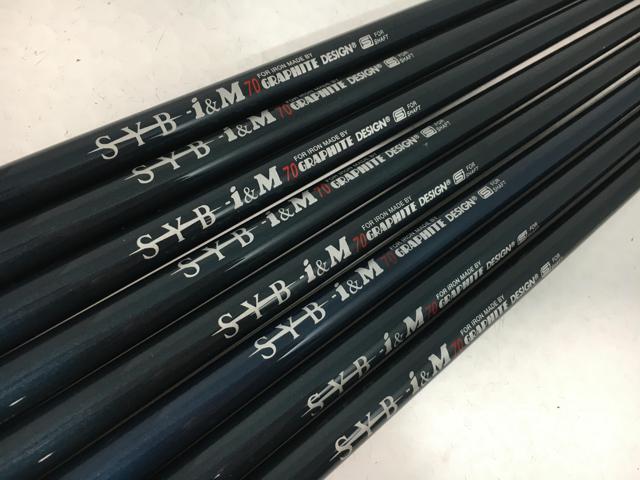 返品OK 中古 シャフト単品 (スリーブなし) 8本セット SYB I&M 70 選択なし S