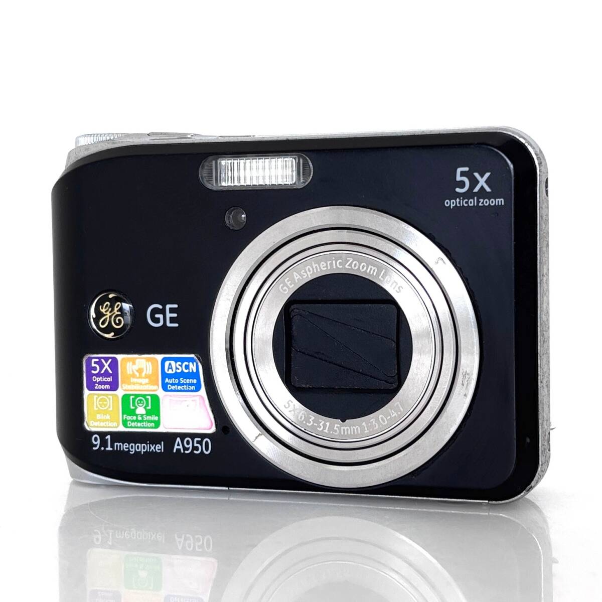【General】GE A950 ブラック コンパクトデジタルカメラ #U112