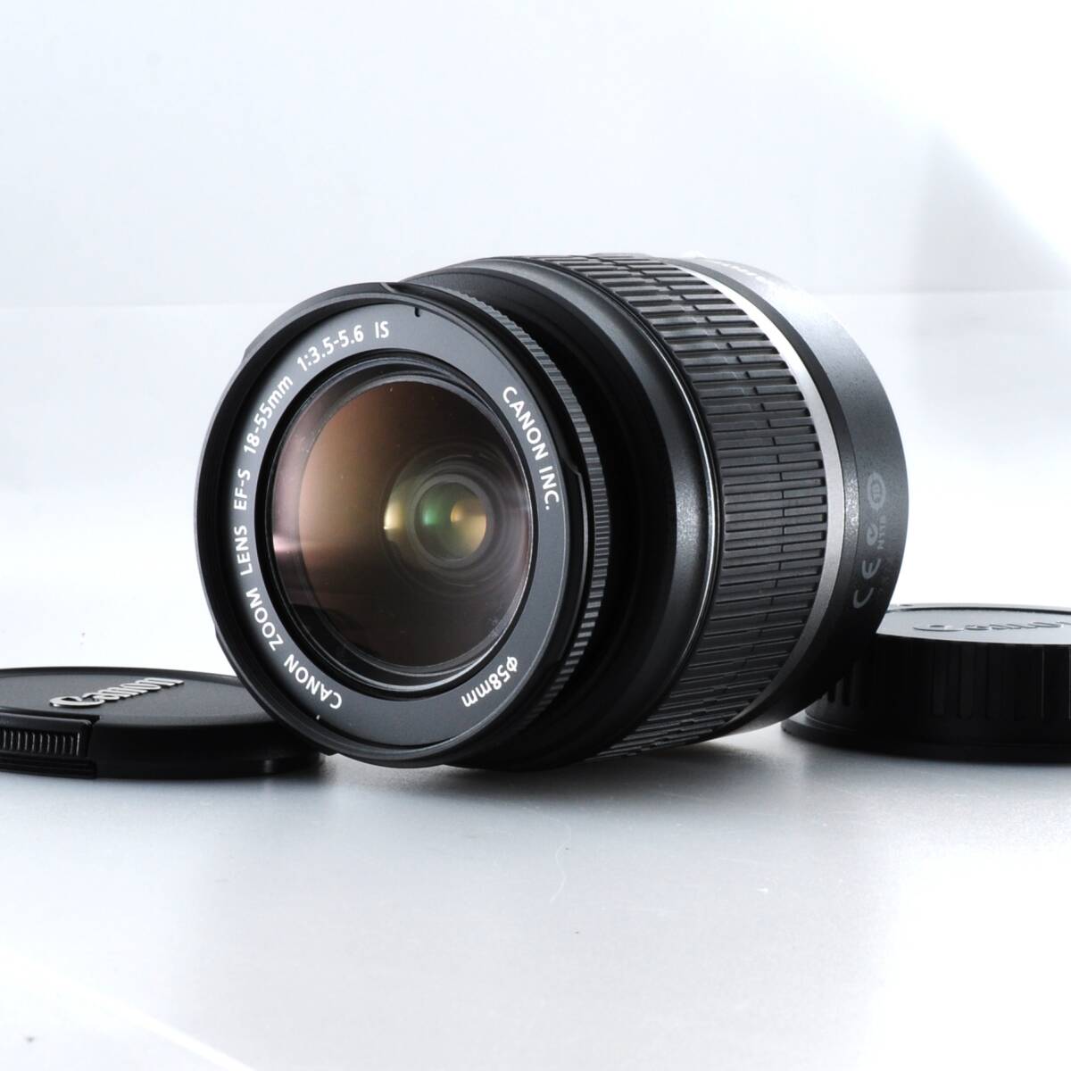 【キヤノン】Canon EF-S 18-55mm F3.5-5.6 IS オートフォーカスレンズ #T858B