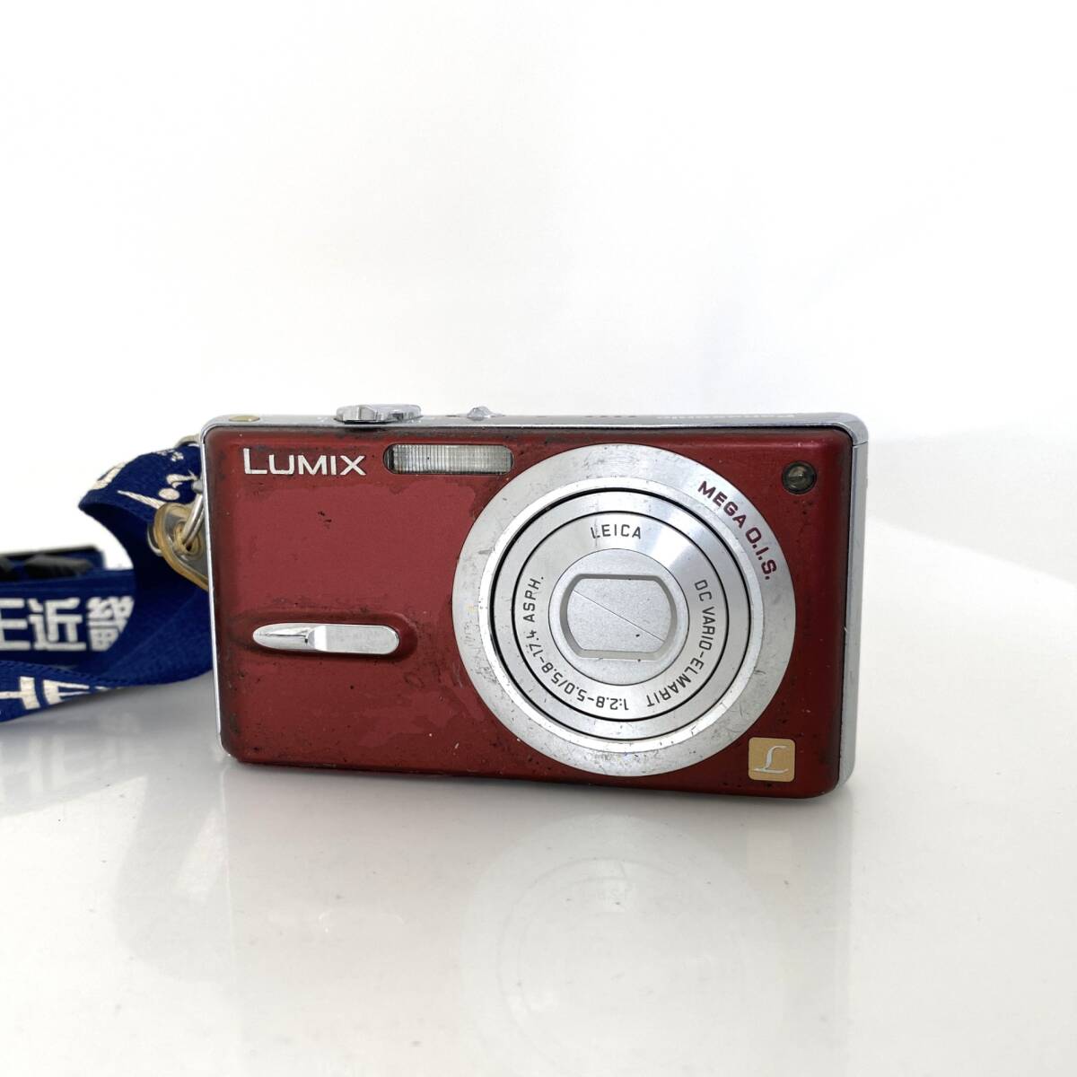 【パナソニック】Panasonic DMC-FX9 レッド コンパクトデジタルカメラ #U453A