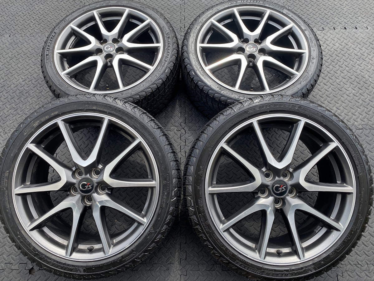 トヨタ プリウス 30 50 G`s ガズーレーシング GR PCD100 225/40R18 ウィッシュ カローラ スポーツ ツーリング シエンタ CT200h 上級OP　