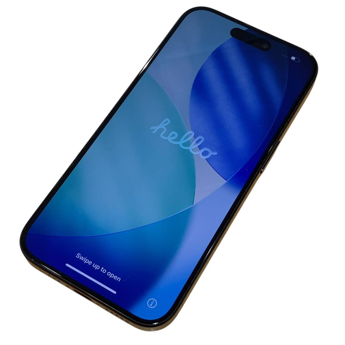 Apple アップル iPhone15 Pro 256GB A3101 KDDI判定結果：○ 黒 起動確認○