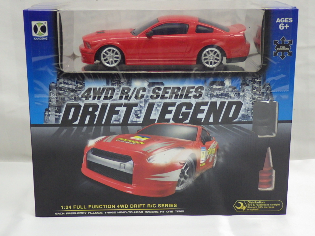 未使用保管品　動作確認済　KAIDENG　４WD R/C SERIES　DRIFT LEGEND　ラジコンカー　マスタング　GT-400