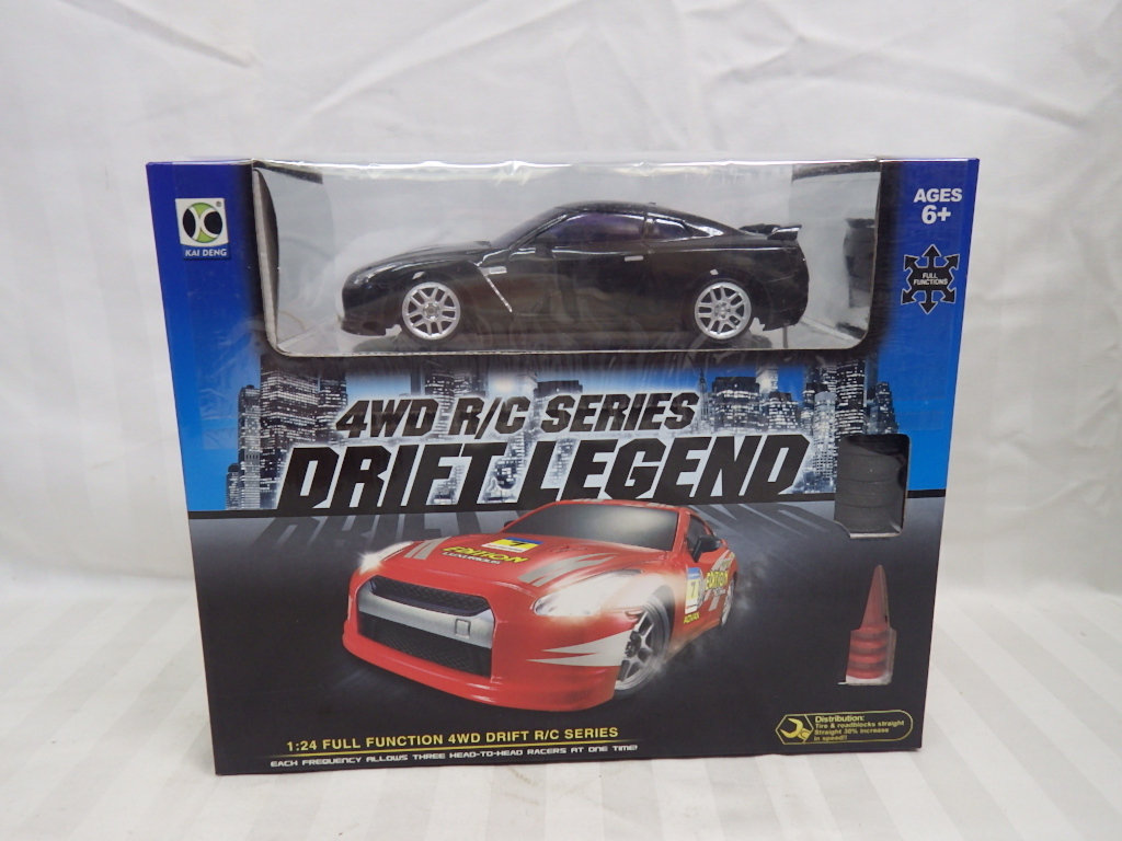 未使用保管品　動作確認済　KAIDENG　４WD R/C SERIES　DRIFT LEGEND　ラジコンカー　日産 GT-R　GT-410A