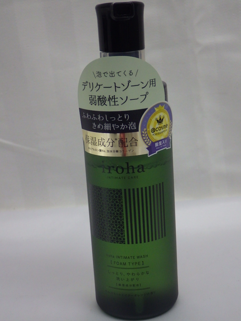 未使用　iroha インテートケア　イロハ　インティメートウォッシュ　フォームタイプ　ボディ洗浄料　150ml