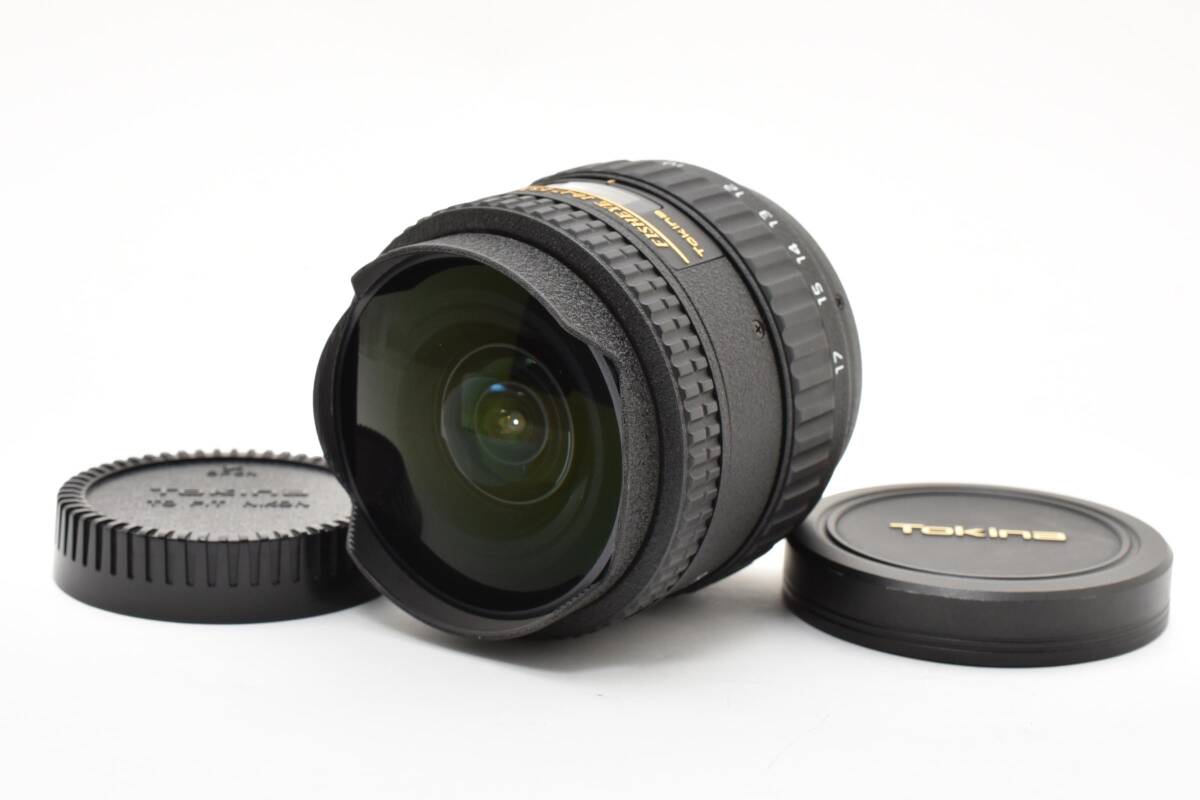 ★超美品★ Tokina AT-X 107 DX Fish Eye 10-17mm F3.5-4.5 (ニコン用) トキナー レンズ ＃3586