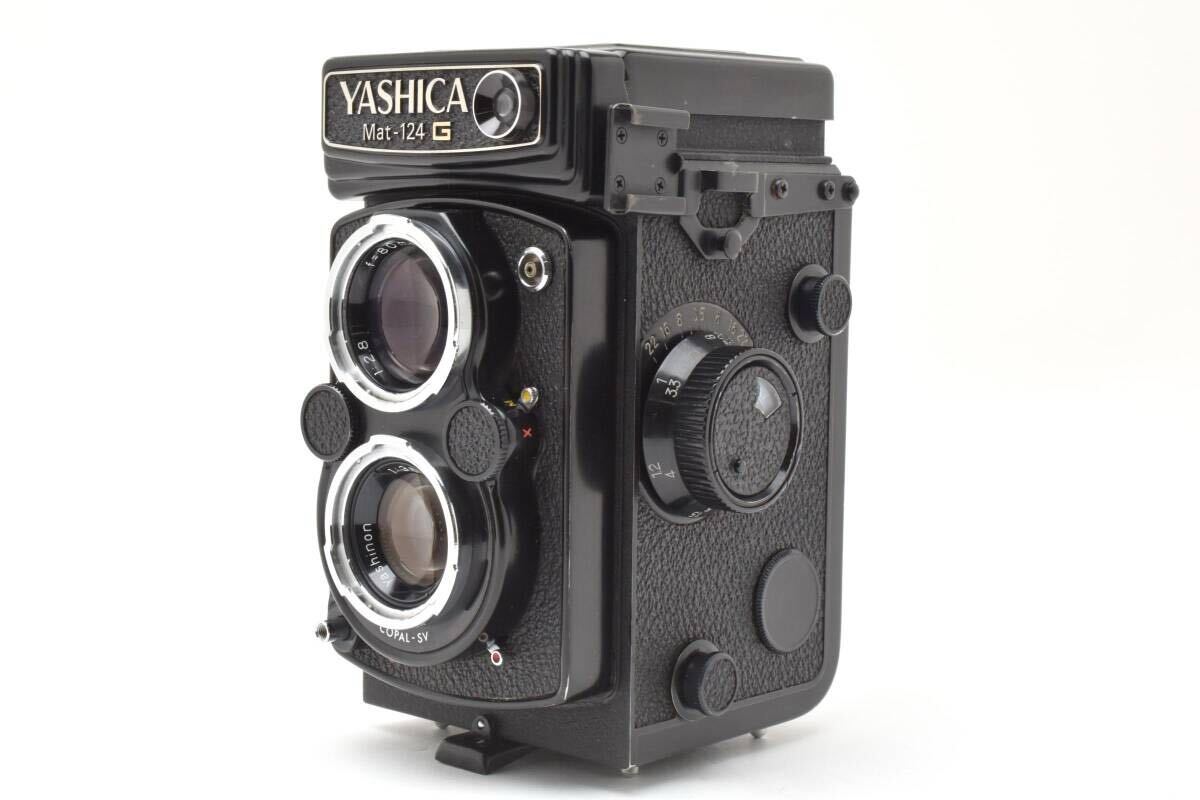 ★良品★ YASHICA Mat-124 G Yashinon 80mm F3.5 ヤシカ フィルムカメラ 二眼レフ #3524