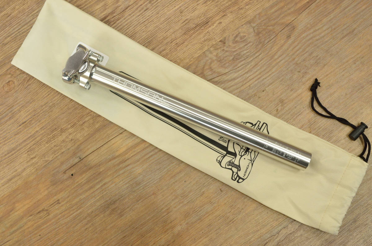 THOMSON/トムソン　ELITE SEATPOST/エリート　シートポスト　27.2mm　330mm　シルバー　エリートシートポスト　国内正規品