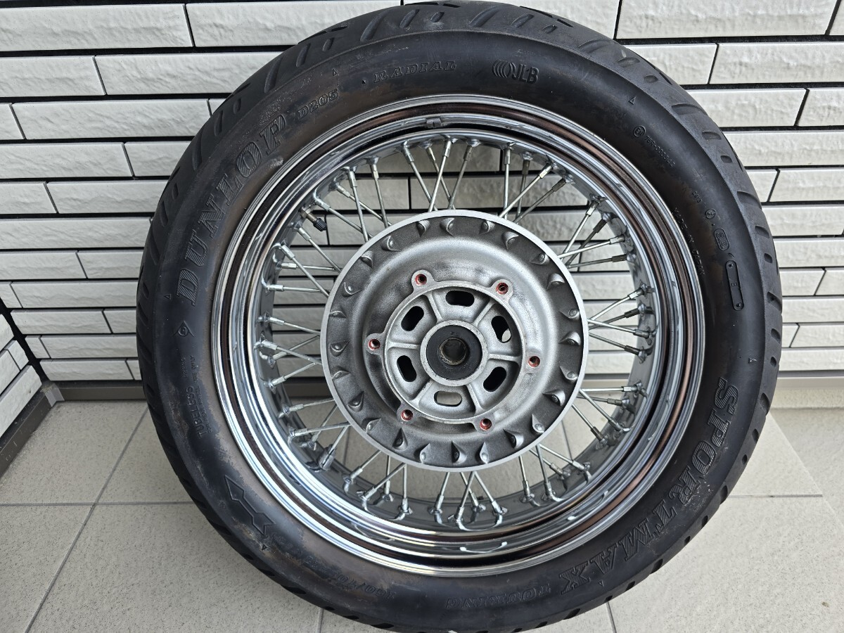 【希少】カワサキ ゼファー1100RS 純正 リアホイール ZRT10A 17×4.50 スポークホイール ZEPHYR1100RS