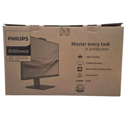 ★【PHILIPS フィリップス】Brilliance 31.5インチ IPSモニター 326P1H/11 WQHD 未使用品 ★24734