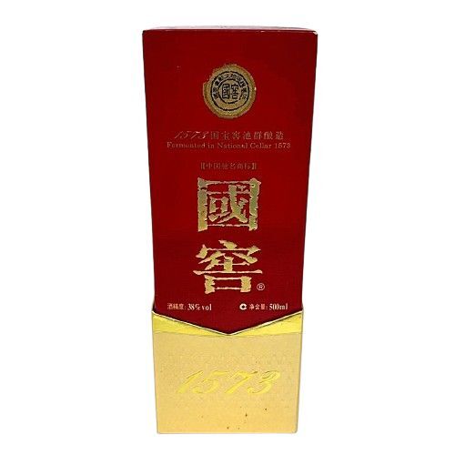 ♯【国窖/グオジャオ】1573 中国酒 沈香型白酒 古酒 未開封 38％ 500ml★18691