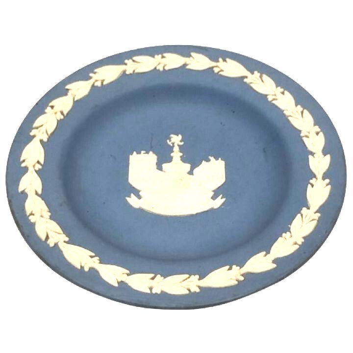 ●【WEDGWOOD/ウェッジウッド】ジャスパー ミニプレート 飾り皿 小皿 小物入れ★