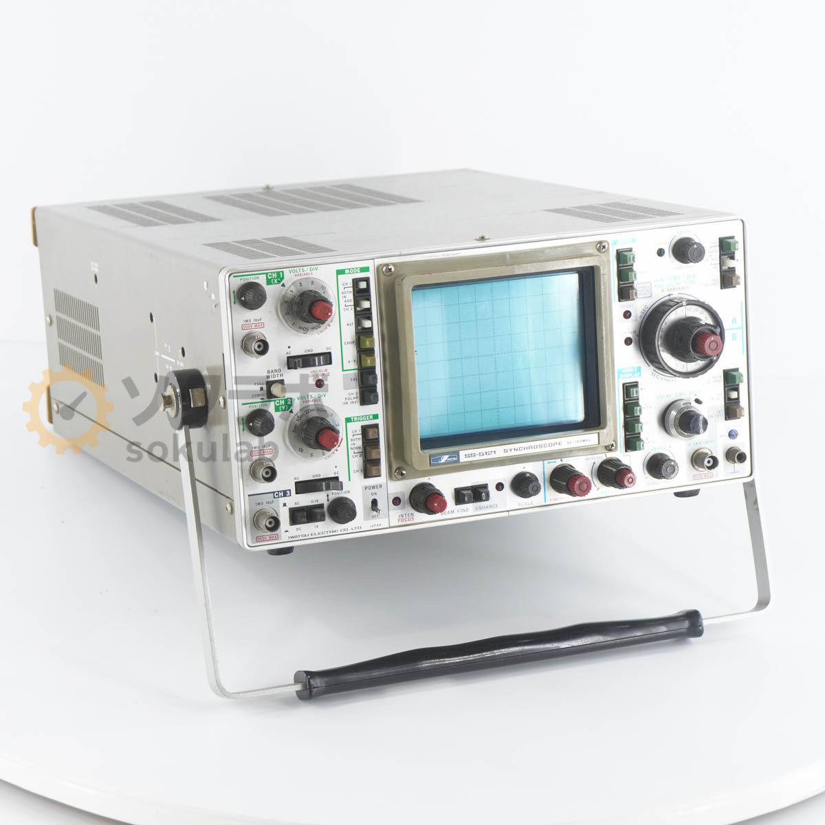 [JB] 保証なし SS-5121 IWATSU SYNCHROSCOPE OSCILLOSCOPE DC-100MHz 岩通 岩崎通信機 シンクロスコープ オシロスコープ シ…[07237-0203]