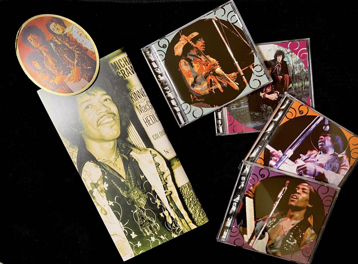 レア！輸入盤 Jimi Hendrix Experience 4CD BOX SET 56曲入り　豪華ブックレット(英語) CD ジミ