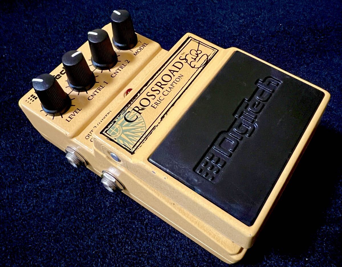 Digitech Crossroads Eric Clapton effector pedal 専用アダプタ付 オーバードライブ ディストーション