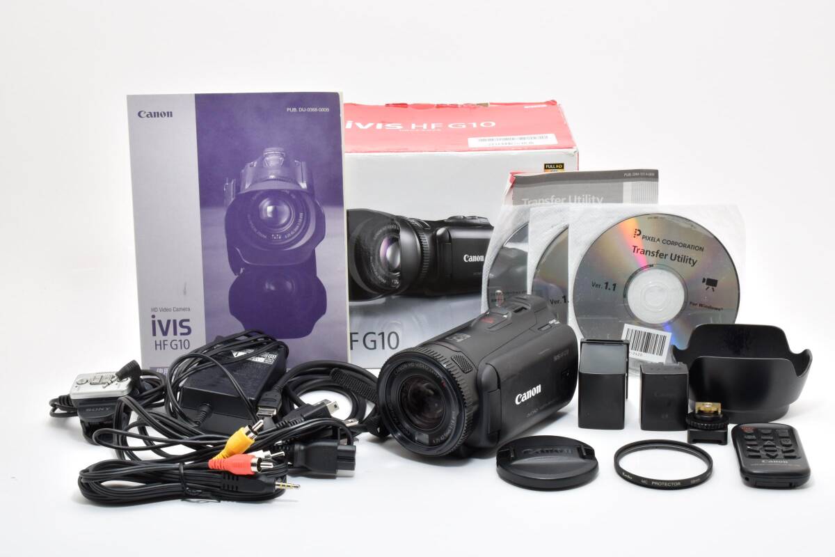 ★☆美品 Canon キャノン iVIS HF G10 元箱付き☆★