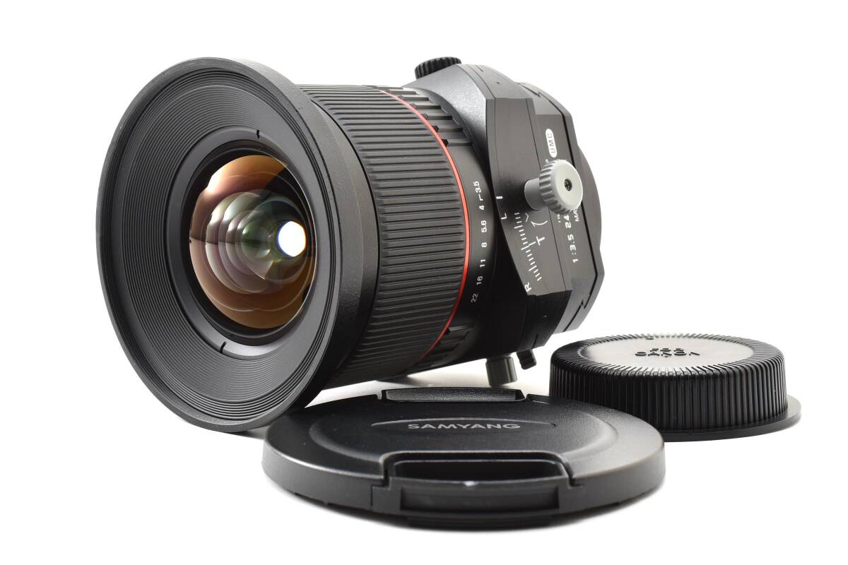 ★☆希少 美品 SAMYANG T-S 24mm F3.5 ED AS UMC キヤノン #2986598☆★