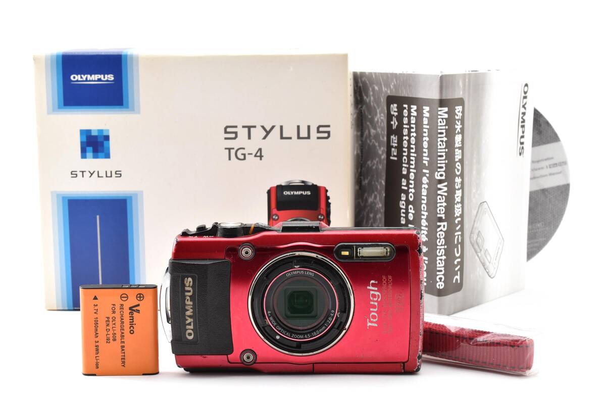 ★☆大人気 OLYMPUS オリンパス STYLUS TG-4 元箱付き #2995318☆★