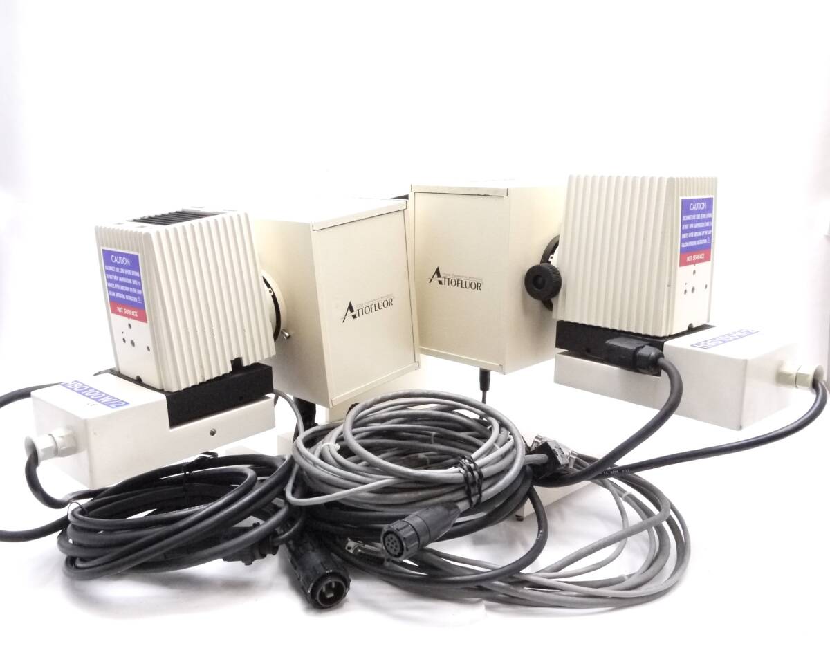 ◎ATTOFLUOR アトーフルオロ Digital Fluorescence Microscopy 蛍光顕微鏡ユニット/Carl Zeiss HBO 100W/2 ジャンク品