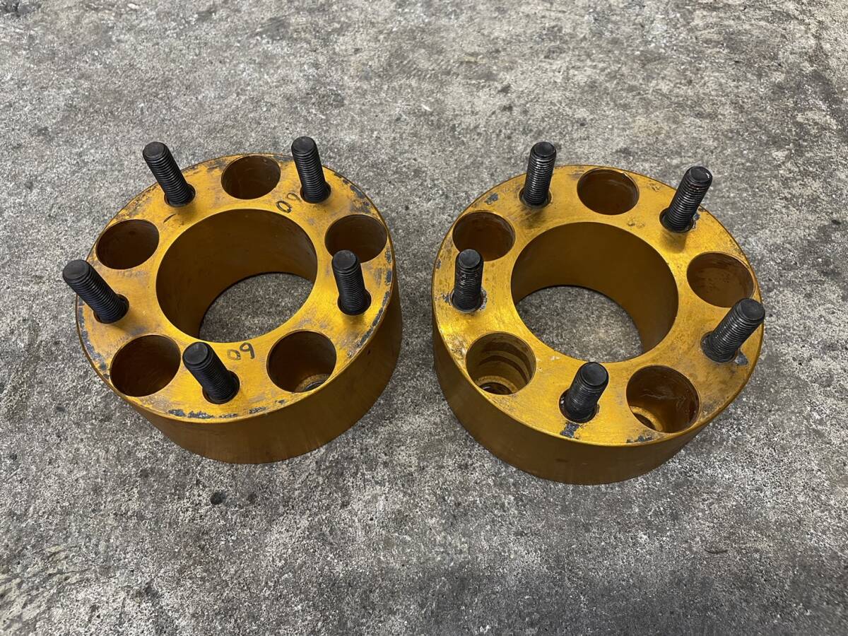 ワイドトレッドスペーサー 60ｍｍ　5/114.3　　5穴　　12×1.5 5穴　PCD114.3　トヨタ　ミツビシ