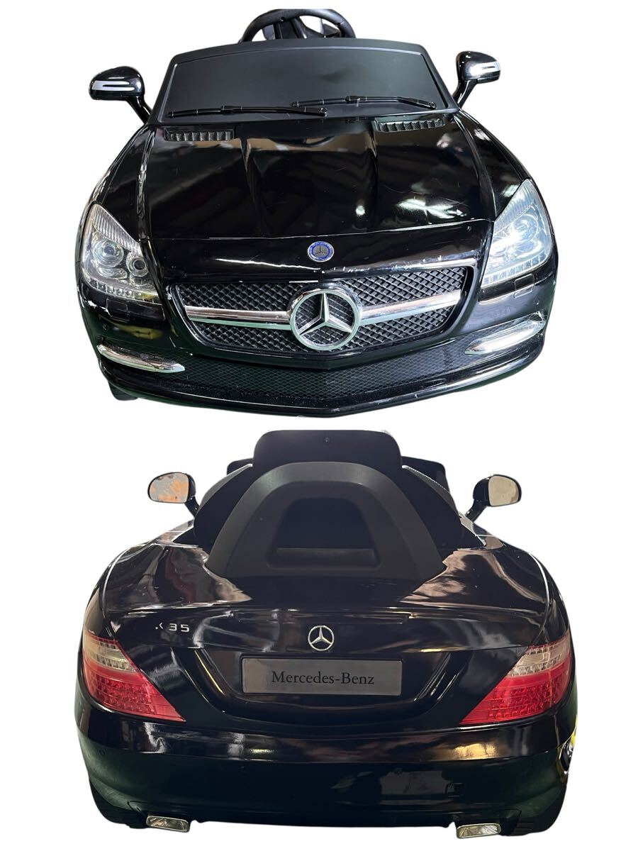 【e1c1d6ee】 メルセデス・ベンツ SLK 子供用ミニカー ラジコンカー 動作未確認