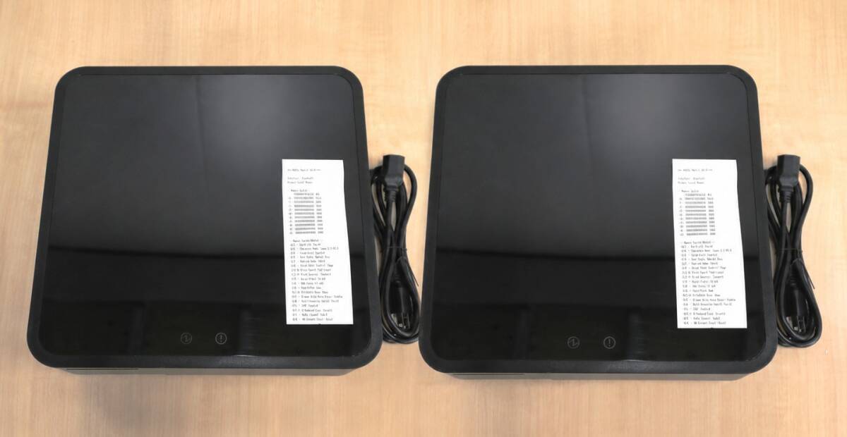 SM0001 P' 2個 スター精密 mPOP POP10 BLK JP A006 レシートプリンター 内蔵キャッシュドロア 一体型 POSレジ Bluetooth 電源コード付