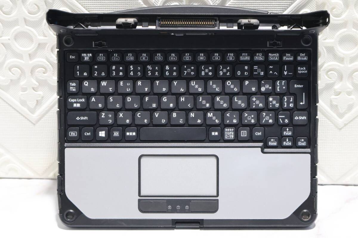 S1081 P Panasonic TOUGHBOOK キーボードベース CF-VEK207NJ CF-VEK20 日本語キーボード タッチパッド HDMI USB SDXC バッテリー無し 中古
