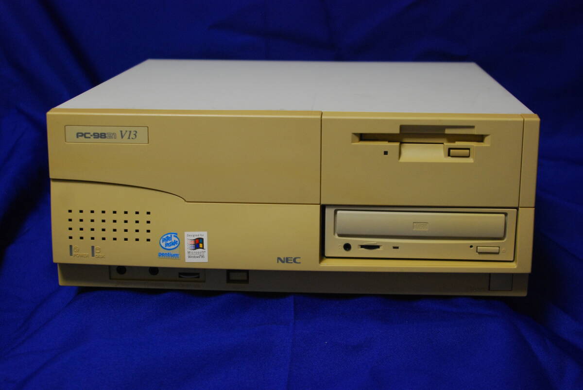 NEC PC-9821V13/S5F2 / メモリ64MB / 3.5インチFDD / CD-ROMドライブ / HDD4.3GB / 簡易動作確認済