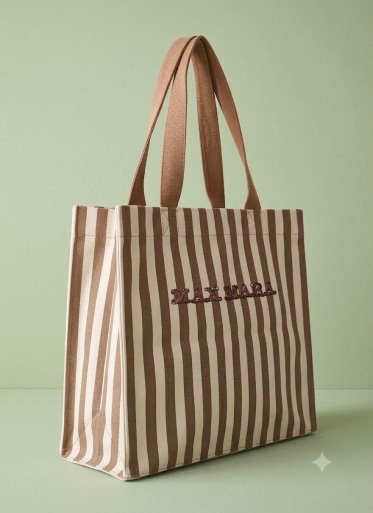 mxmb1　新品未使用 Max Mara マックスマーラ　キャンバストートバッグ