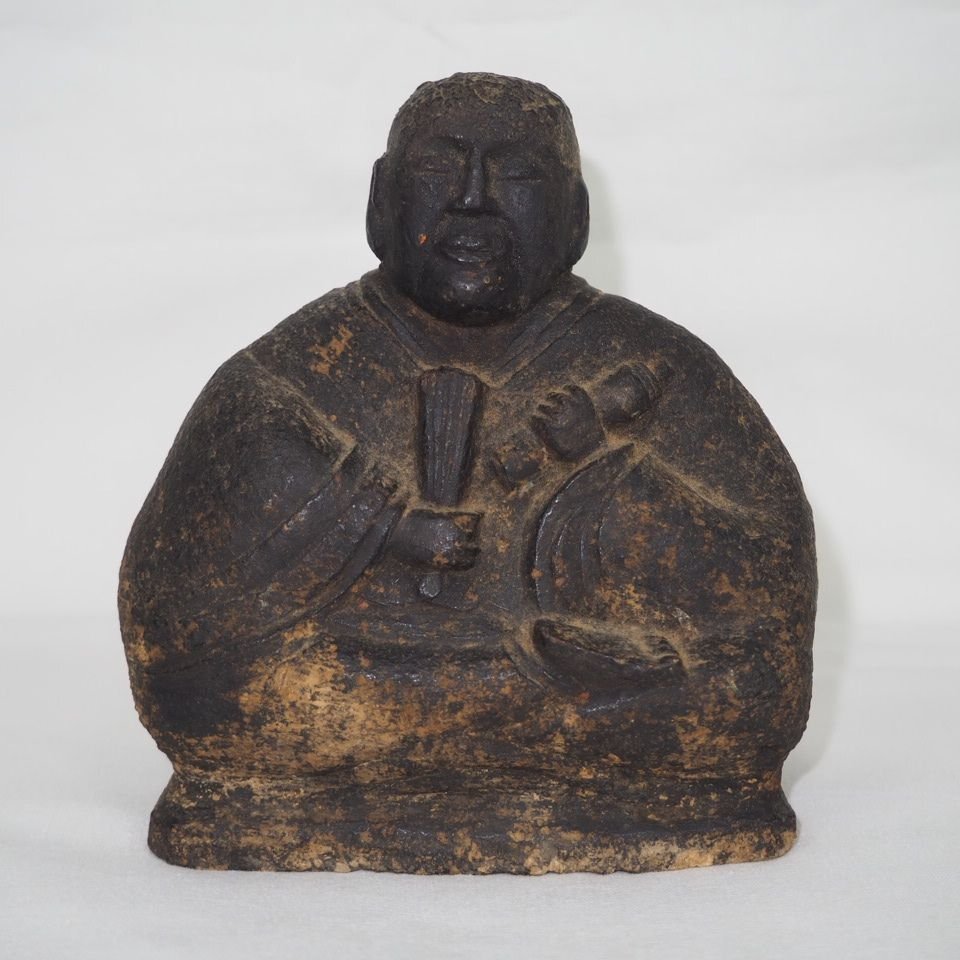 【金富士】値下げ中　江戸時代　石彫　石仏　仏像 石仏 高さ12.5ｃｍ　仏教美術　検/仏像・仏画仏像観音如来仏具中国古玩骨董古美術
