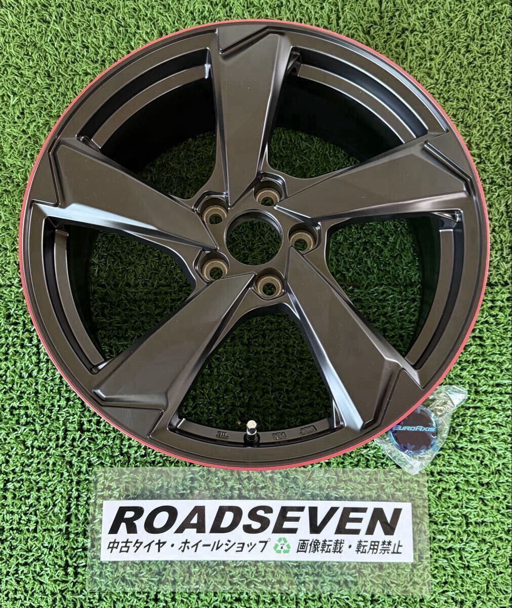 ◆LEHRMEISTER EUROAXIS CROSSedge ◆18×8.5J +50 PCD108(5H) ハブ径:約63mm 1本のみ 中古アルミ ◆小傷/線傷等有 ◆全国着払い
