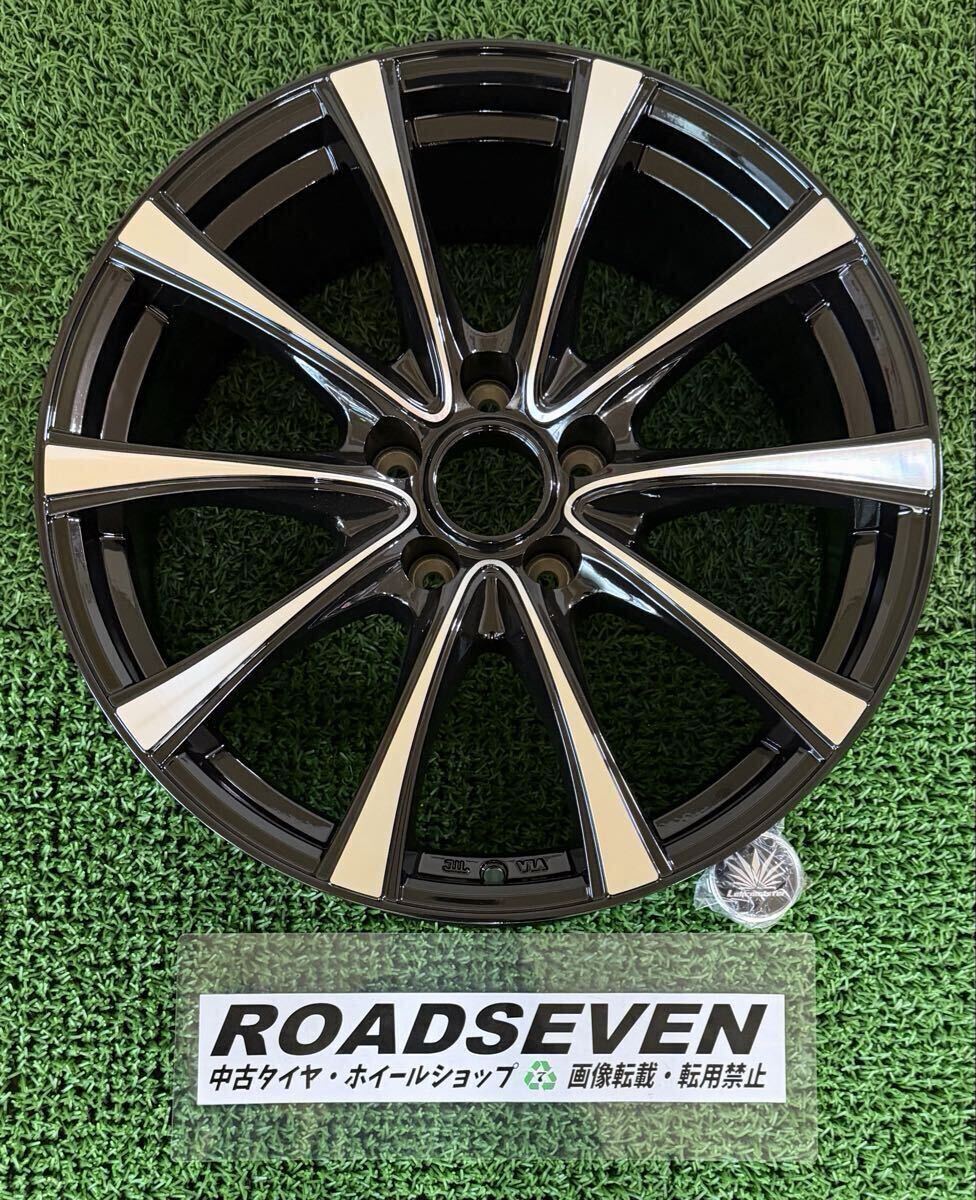 ◆PREMIX AMALFI V Jr ◆18×7.5J +38 PCD114.3(5H) ハブ径:約73mm 1本のみ 中古アルミ ◆擦傷等有 ◆全国着払い