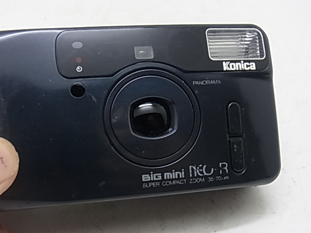 ☆ KONICA BIG mini neo-R (点検済みで、液晶のみ不良！AF機能及びストロボ機能問題無し！）☆