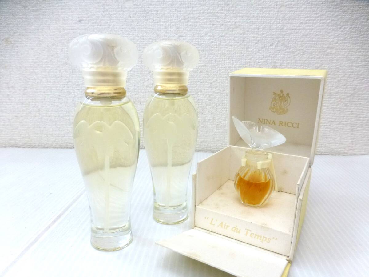 【43140】☆ コスメ 香水 ニナリッチ/NINARICCI レールデュタン50ｍｌ パルファム オードトワレ 3点おまとめ ☆