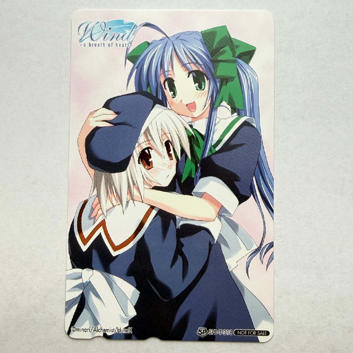 【80】Wind【テレカ未使用50度数】Wind 額面割れスタート！ コレクター放出品