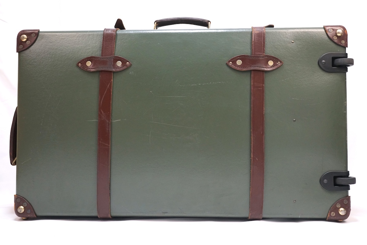 GLOBE-TROTTER SUIT CASE CO.LTD グローブトロッター センテナリー・コレクション スーツケース HAND MADE ラゲージ 2輪駆動 グリーン