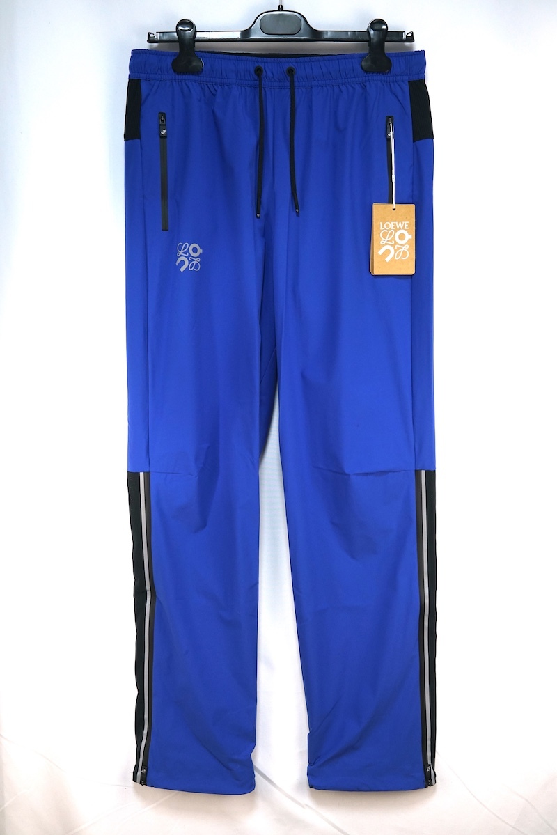 LOEWE ロエベ On オン コラボ TRACK PANTS テクニカル シェル素材 トラックパンツ ブルー Sサイズ H929Y04W01