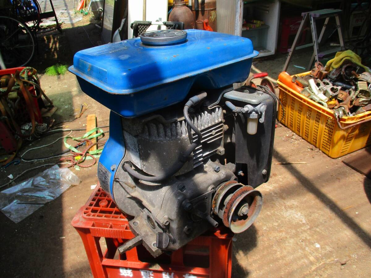 ジャンク品 ヤマハ除雪機 YSM560 5馬力エンジン 動き確認 汎用機 発動機 農機具等に 1/2減速左回り セル無し エンジン始動OK 倉庫整理中