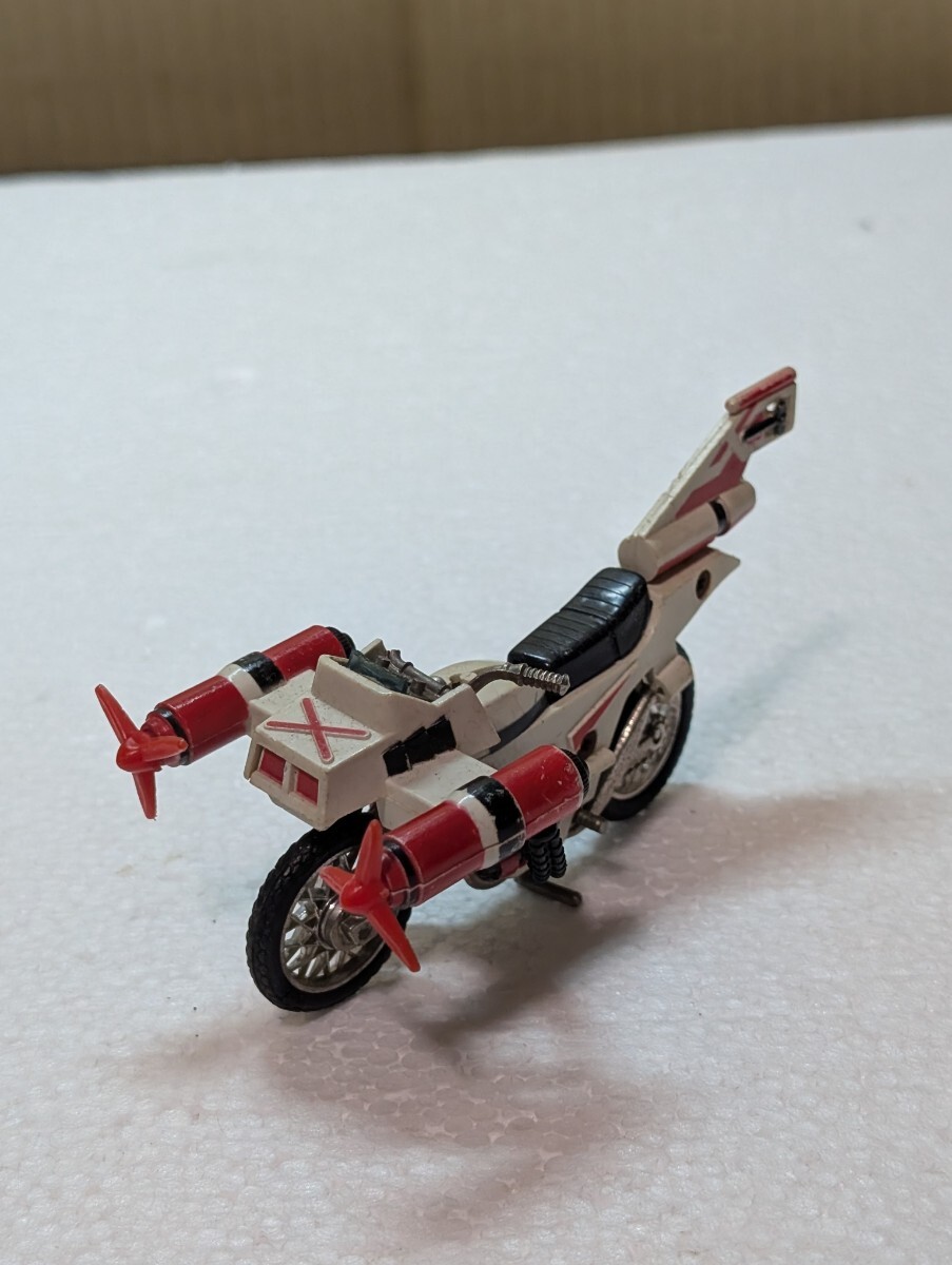 1970年代 昭和当時物 POPY ポピニカ 仮面ライダーX クルーザー MASKEDRIDER X 超合金 当時物 ポピー MADE IN JAPAN ジャンク品 部品取り