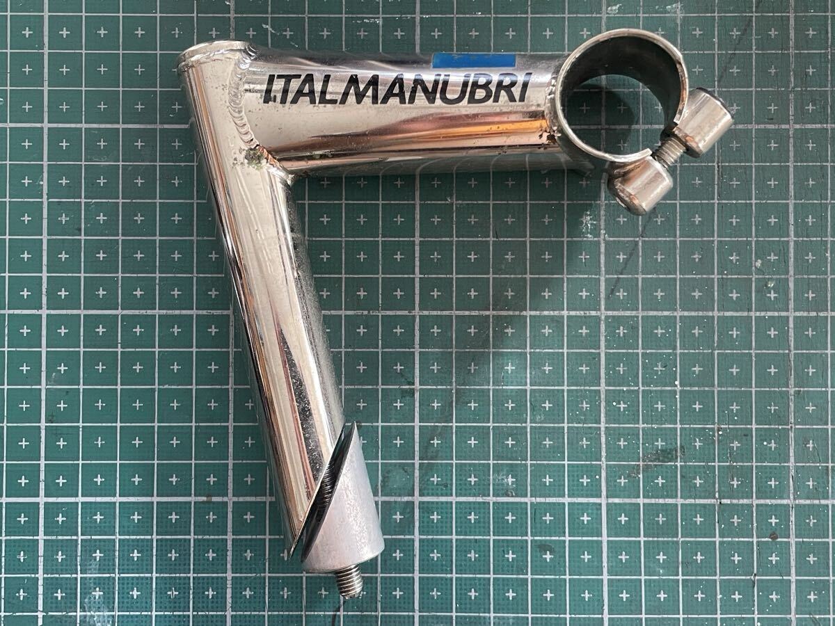 中古品 ITM ITALMANUBRI Eclypse 1” Quill Steel Stem 25.8mmBar 100mmL 72Deg 65mmMaxH 1997MY 箱、説明書無し