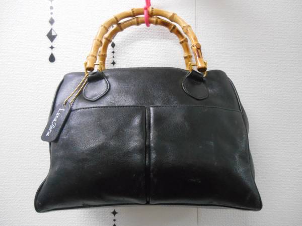 Luna Borsa　GENUINE LEATHER　ハンドバック　難あり　P上カ