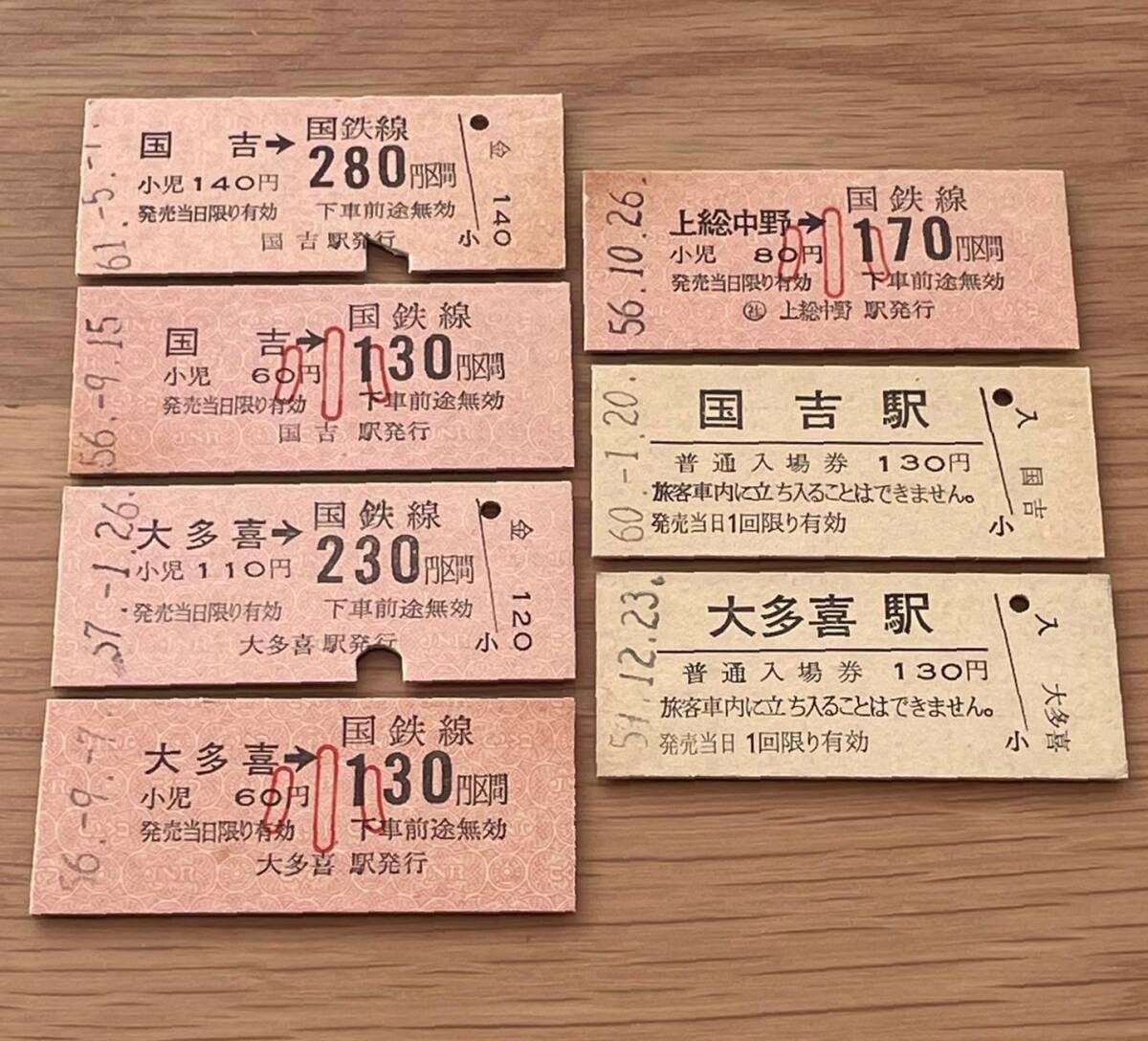 木原線7種 国吉 大多喜 上総中野 国吉駅 大多喜駅